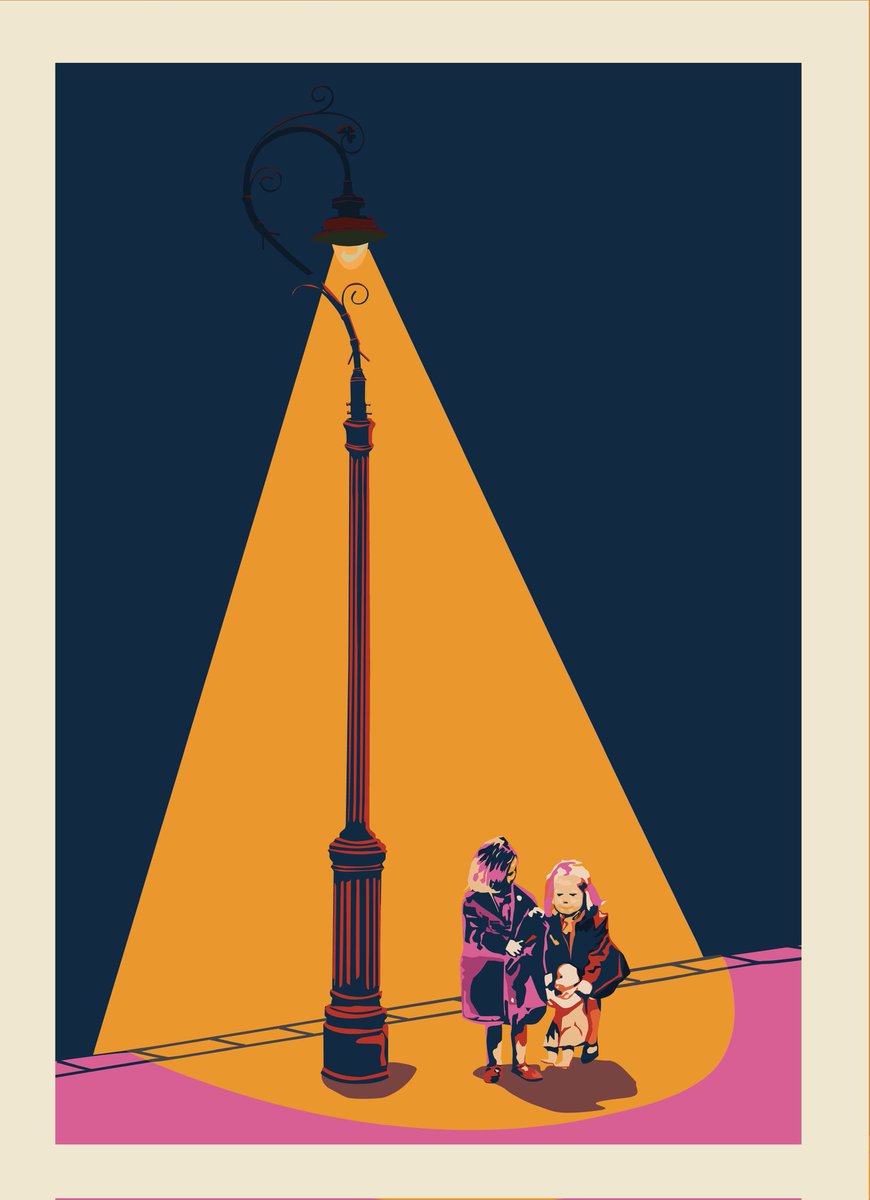 Colour in Dublin's darkness. 

#dublin #dublintown #dublinart #dublinlampposts #dublinillustration