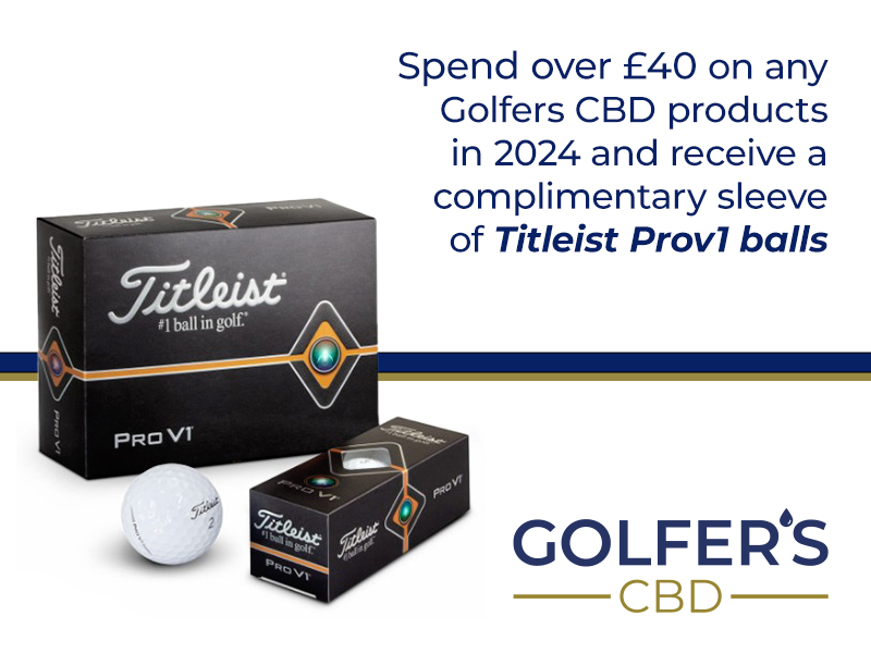 Our @PGAChampionship half price sale includes complimentary balls 👌 Use code PGA50 at checkout 😁 A sleeve for any spend over £40 A dozen box over £120 Ends Sunday 🕒 golferscbd.co.uk