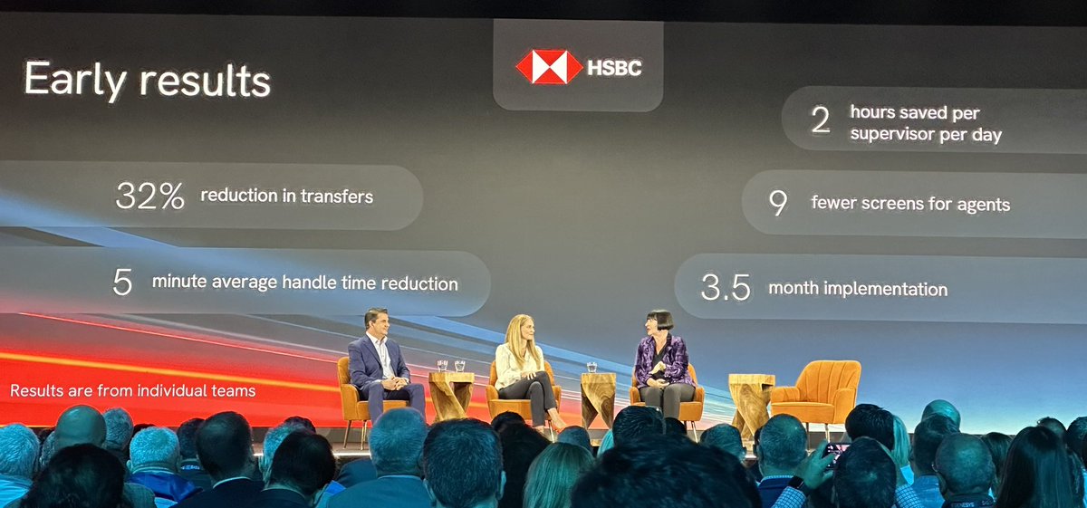 Great example of technology and continuous service improvement by @HSBC at #Xperience24 #CX