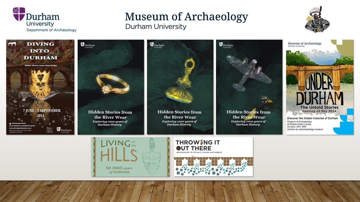 Some of our amazing past, present, and future exhibitions… (online exhibitions here: durham.ac.uk/things-to-do/w…) All courtesy of @DU_Collections @ArcDurham @durham_uni @DUThingsToDo #archaeology #museum #Durham