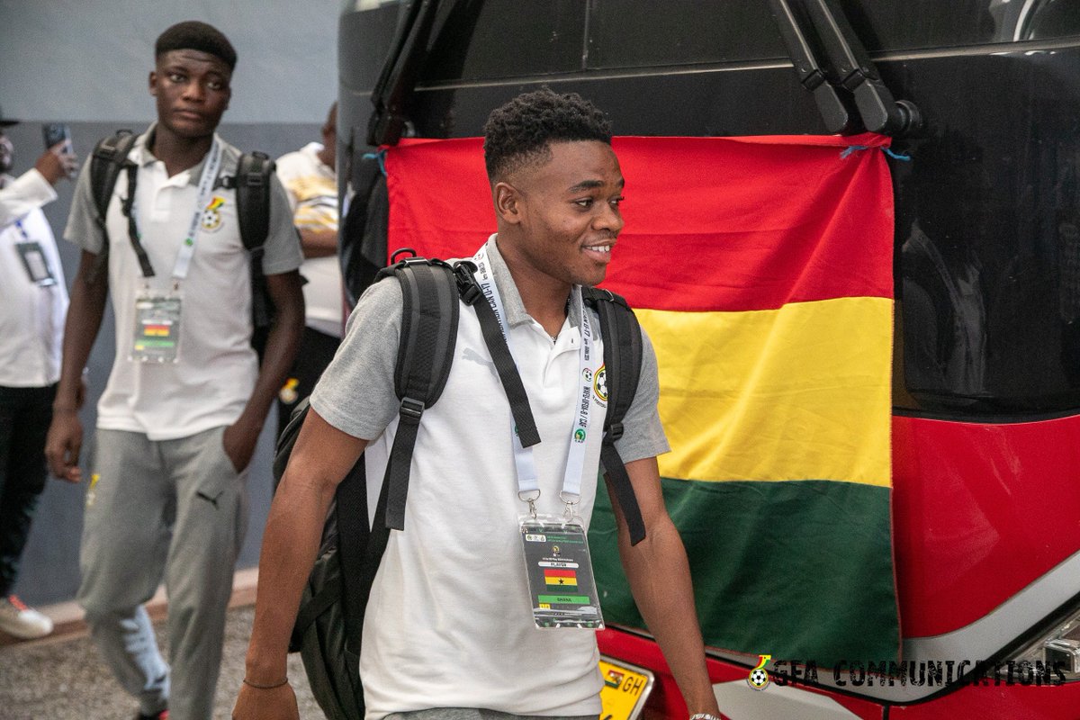 The Black Starlets have arrived at the University Stadium 🏟️

🇬🇭 Ghana 🆚 Côte d'Ivoire 🇨🇮 | Game kicks off at 4pm
LIVE on #MaxTV