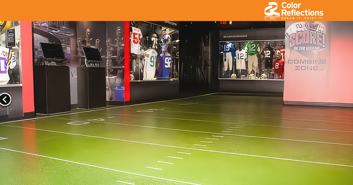 Spark curiosity at your next #tradeshow! Transform the floor around your #tradeshowbooth into an unforgettable experience with unique floor graphics: ✅ Directional & wayfinding ✅ Wood, carpet, or grass flooring ✅ Geometrical patterns Learn more: bit.ly/4cMTSF8