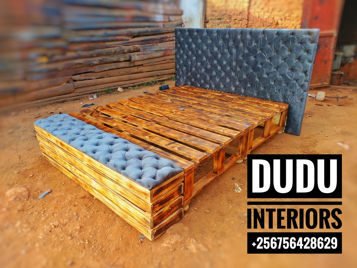 Dm @dudu_interiors for this dope pallete bed Size 5*6 @ 500k WhatsApp +256756428629.....
