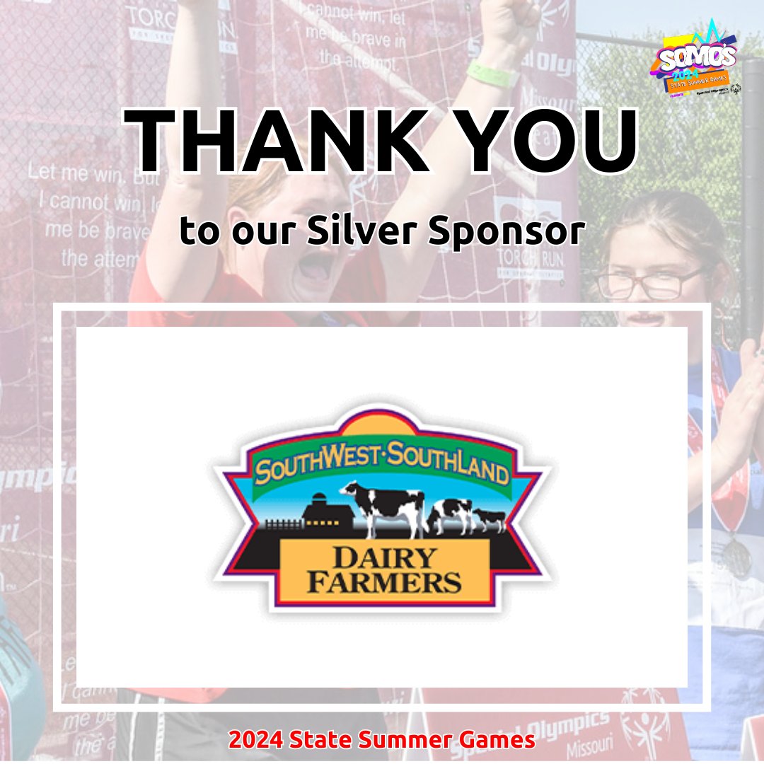 The 2024 State Summer Games are right around the corner! We want to take the time to thank our Silver Sponsor Southwest Dairy Farmers. Thank you for helping to make the State Summer Games possible!
