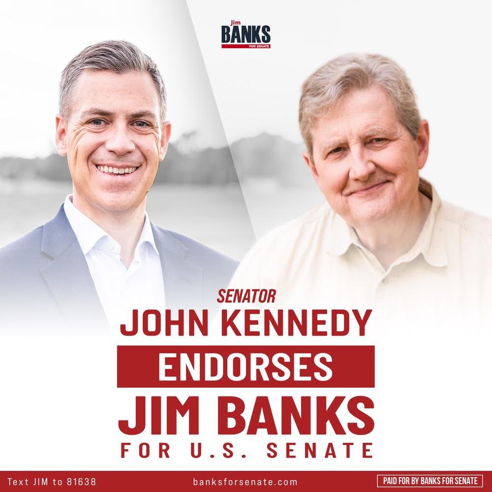 Honored to have Senator @JohnKennedyLA’s endorsement. 🇺🇸