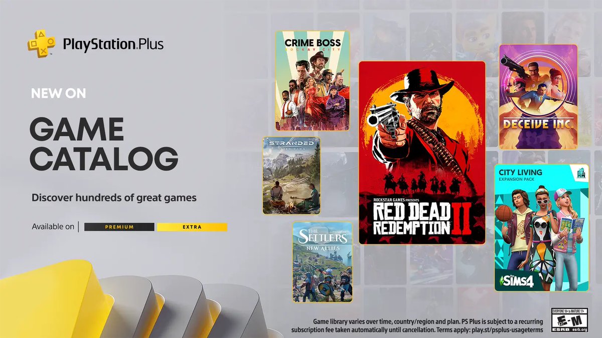 بازی های این ماه سرویس 
PlayStation Plus Extra/Premium