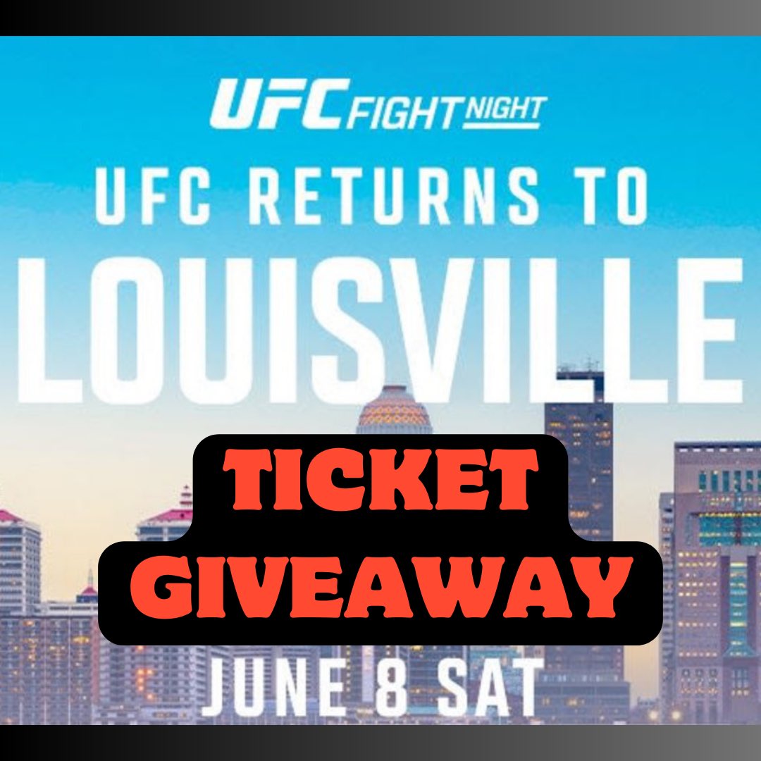 I am happy to lead the #vechain #UFC initiative in #UFCLouisville 🔥

I am giving away 4 tickets to 2 lucky people 🥊

June, 08, 2024 you can party with Flamè 😎😉

HOW TO ENTER:

• Follow <a href="/vechainofficial/">VeChain</a> 
• Repost this post! ♻️
• Tag a friend 💋

⏳ 24 hrs! ⏳