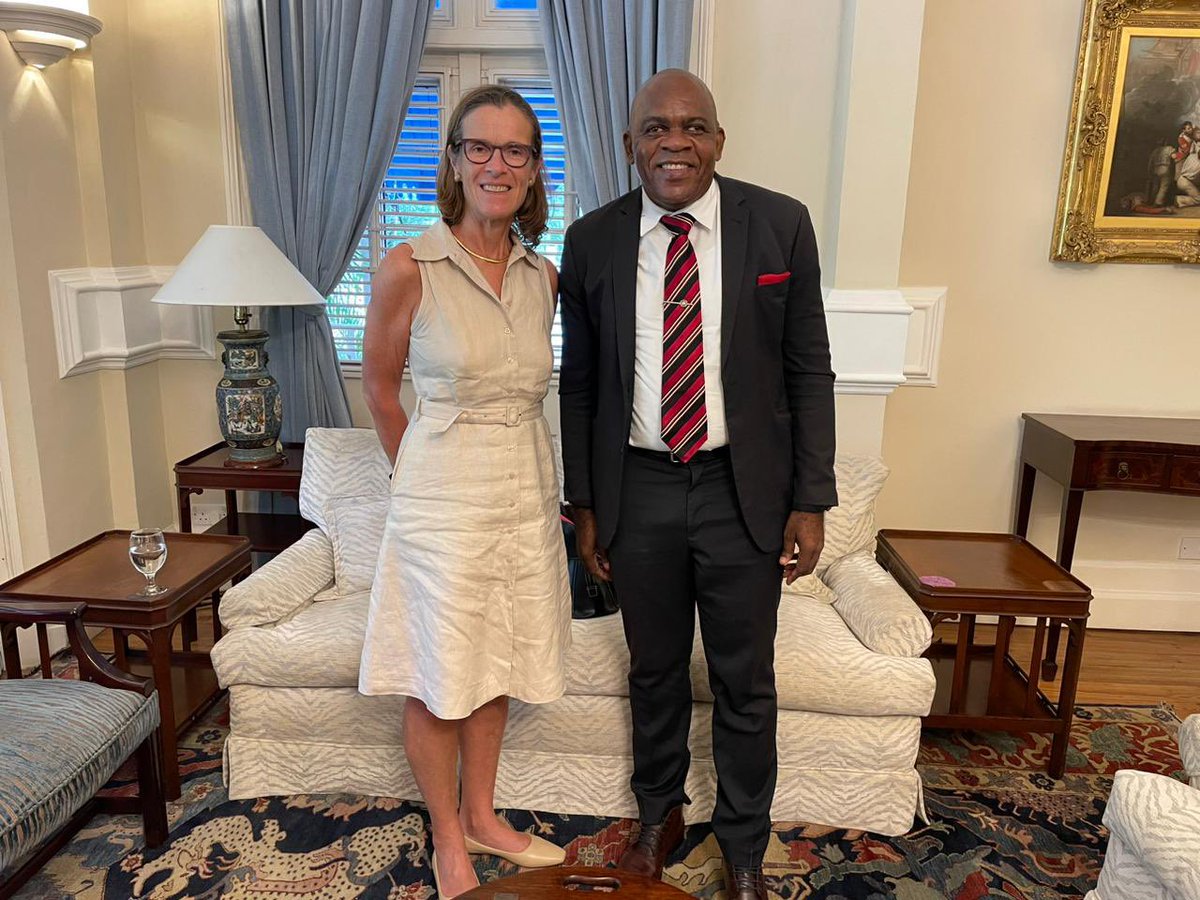 An honour to welcome 🇯🇲´s 1st blind Senator @floydmorrisja to the 🇬🇧High Commission to discuss his candidacy for a further term on the UN Committee on the Rights of People with Disabilites. Floyd is an inspiration !