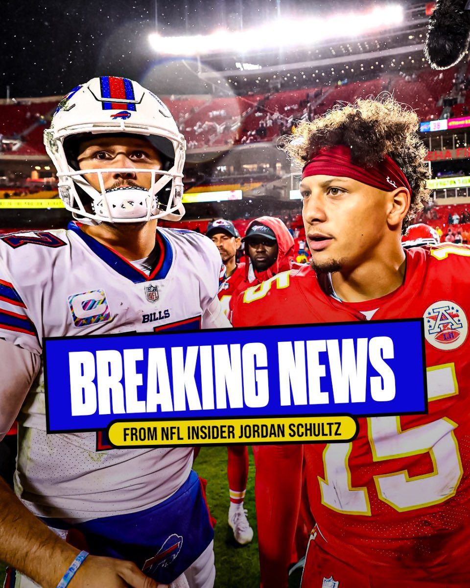 Sources: The highly-anticipated #Chiefs vs #Bills rematch will be in Week 11 in Buffalo at 4:25 ET on CBS. Patrick Mahomes vs Josh Allen. Never fails to entertain. 🍿