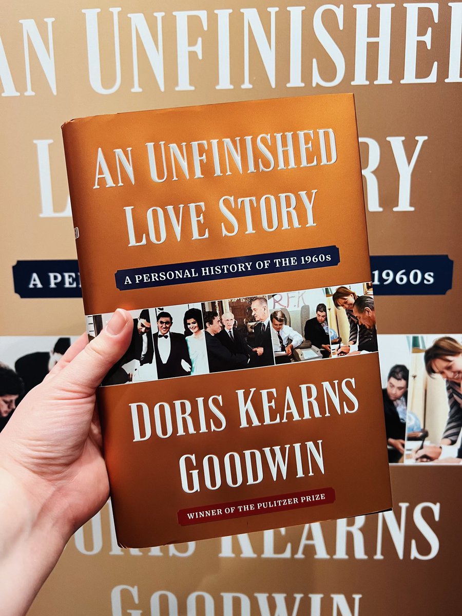 On Sunday, June 2, Doris Kearns Goodwin will join us in Saratoga Springs to discuss her new book “An Unfinished Love Story: A Personal History of the 1960s” with Joe Donahue of WAMC/Northeast Public Radio! Tickets are on sale now at linktr.ee/northshire @DorisKGoodwin