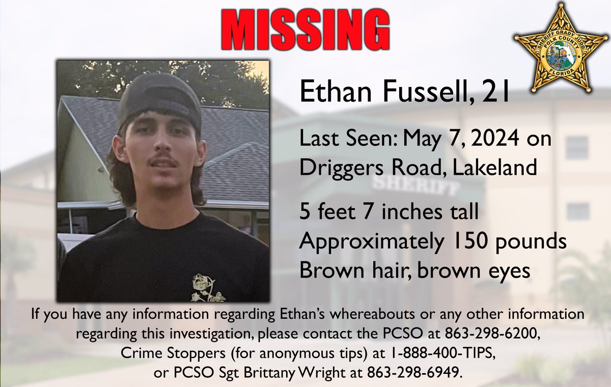 Have information regarding the whereabouts of 21-year old Ethan Fussell, but you don't feel comfortable sharing that information? Heartland Crime Stoppers takes anonymous tips. Ethan's family and friends are worried about him, and any information could end-up being very