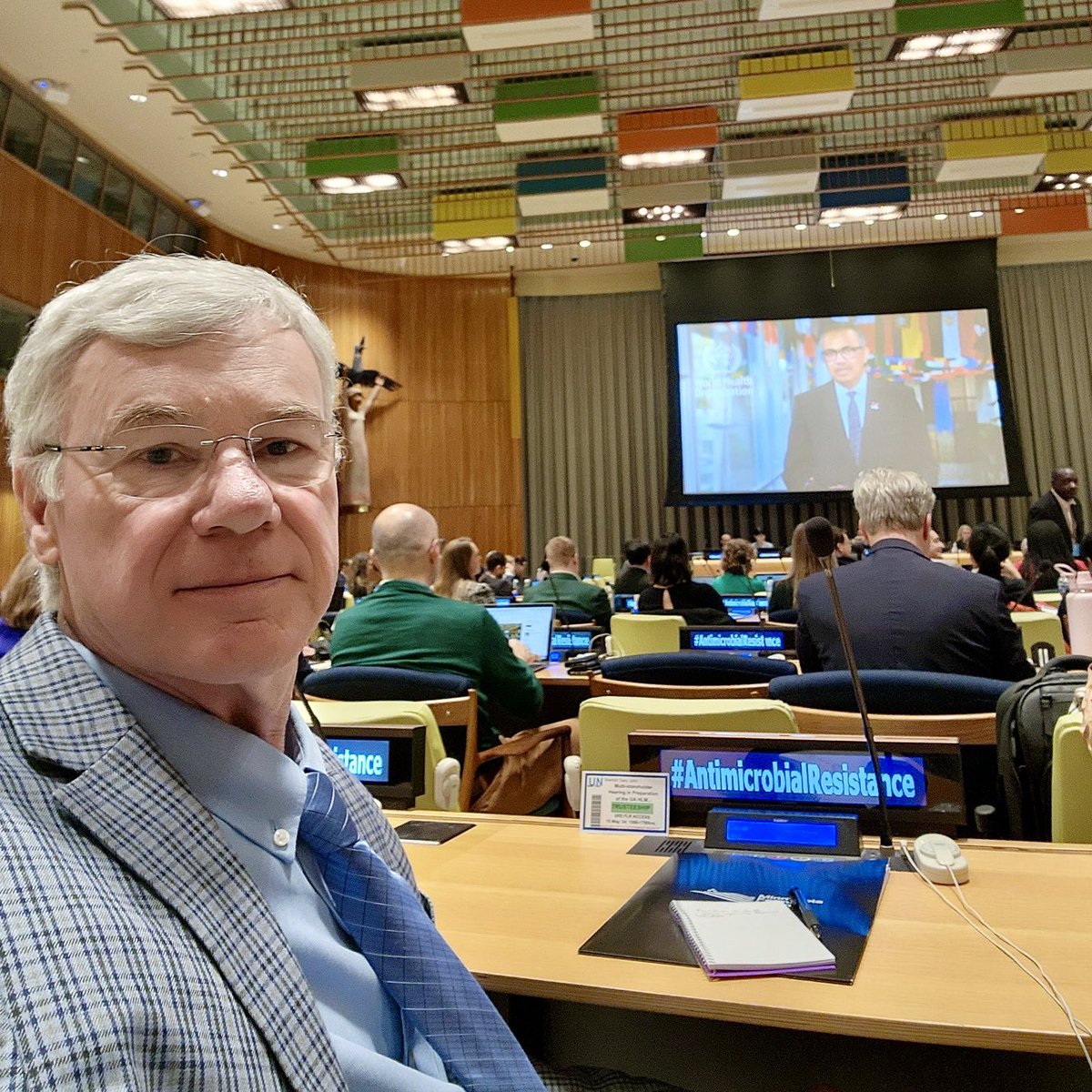 MFU President Gary Wertish is at the United Nations in New York City this morning to participate in a hearing on antimicrobial resistance!