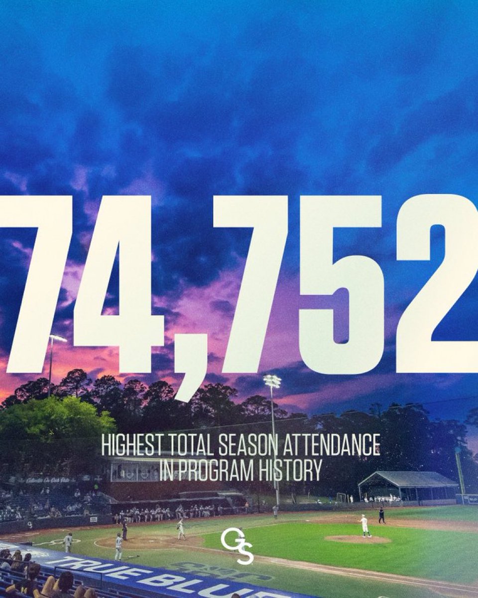 Thank you 🦅 Nation for your support all season! #HailSouthern | #GATA ⚾️