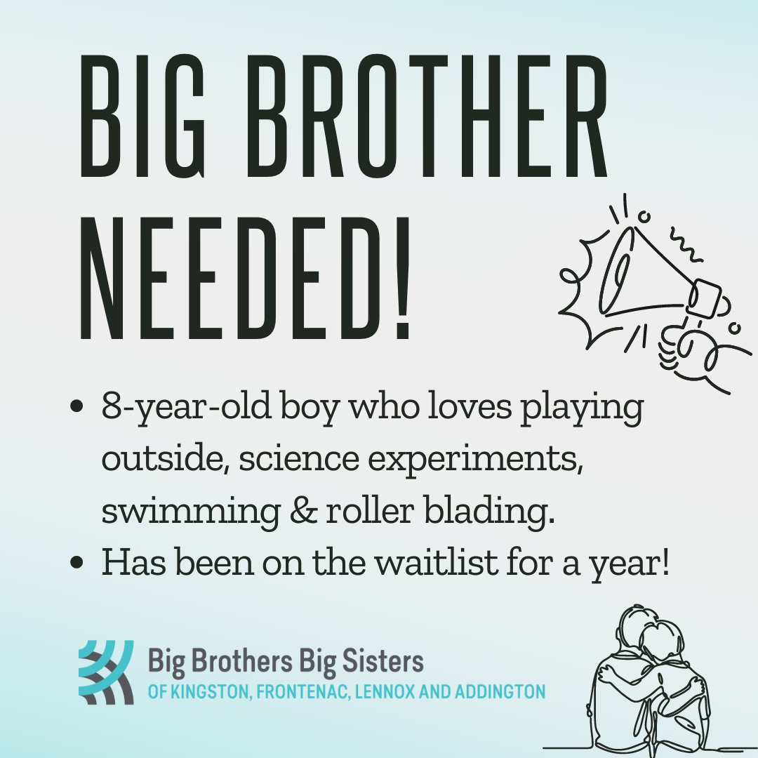 This young boy, along 60+ other kids currently sit on our waitlist, many of which who have been for over a year. 

Think you can dedicate 1-2 hours a week to spending quality time with a young person? Visit our website to get started. 

#BBBSKFLA #mentoringprogram