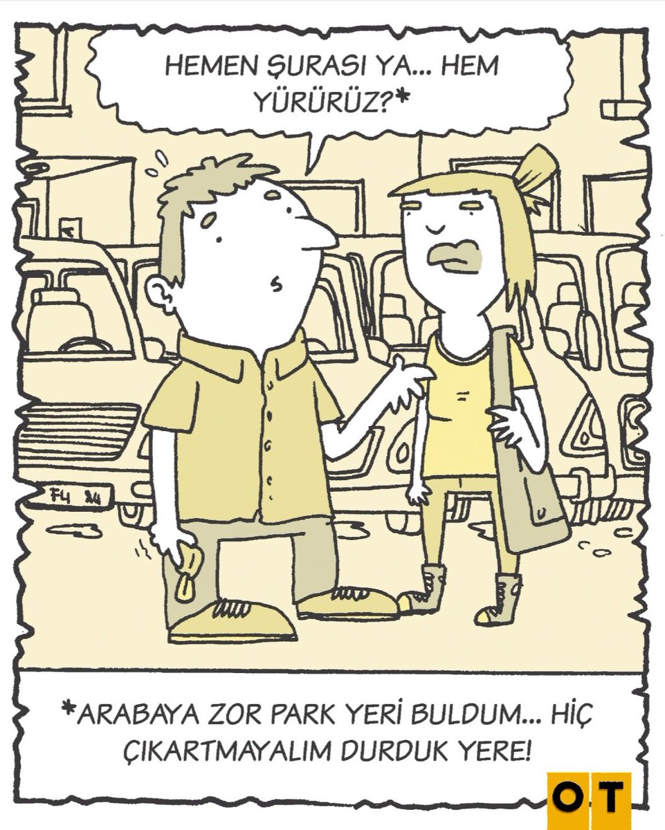 *Arabaya zor park yeri buldum. Hiç çıkartmayalım durduk yere! #Dipnot ✍️ @omergoksell ☘️ #Mayıs 📚 #OTdergi