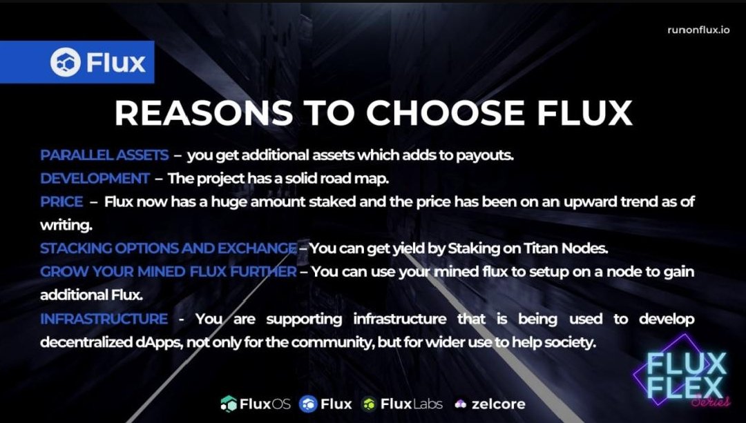 Thanks for Sharing. I hope $FLUX going to moon Very fast. 
$FLUX #Flux #DePIN #Cloud #WebHosting