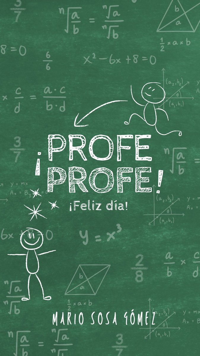 ¡Feliz #DíaDelMaestro y la maestra! Creadores de identidades, que con paciencia, conocimiento y amor a su profesión tejen el futuro de nuestra juventud. 

A los buenos maestros, mi reconocimiento.   

#MarioSosaGómez