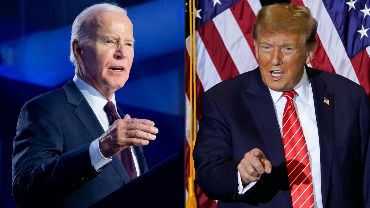 'Prêt pour la bagarre': Donald Trump et Joe Biden vont débattre le 27 juin prochain l.bfmtv.com/GArH