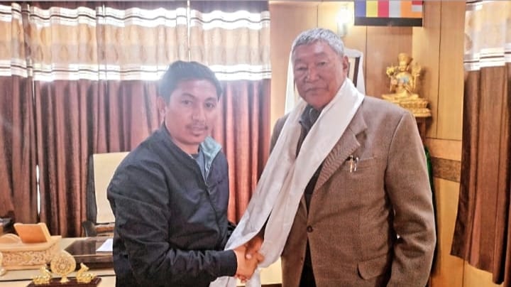 Met Ka Tsering Dorjay Lakruk, congratulated him on being elected as the President of Ladakh Buddhist Association. Confident his leadership will foster community growth and advocate for Ladakh Buddhists. Wishing him a successful tenure ahead!