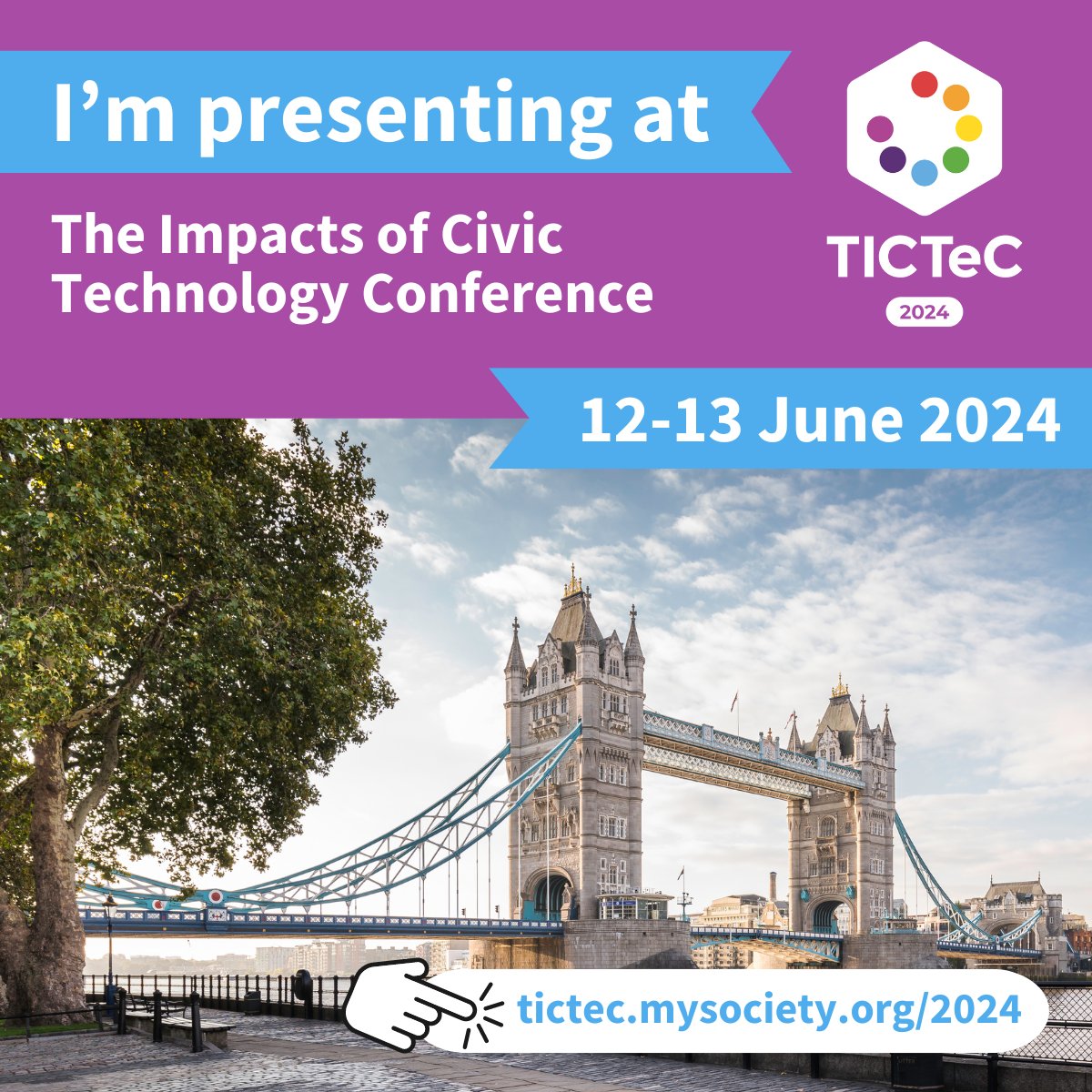 Can robots lobby? @benworthy1 and I will be presenting at session Emerging Tech and Democracy at #TICTeC, the Impacts of Civic Technology conference in London next month. See the full schedule at tictec.mysociety.org/event/tictec-2… #genAI #ArtificialIntelligence