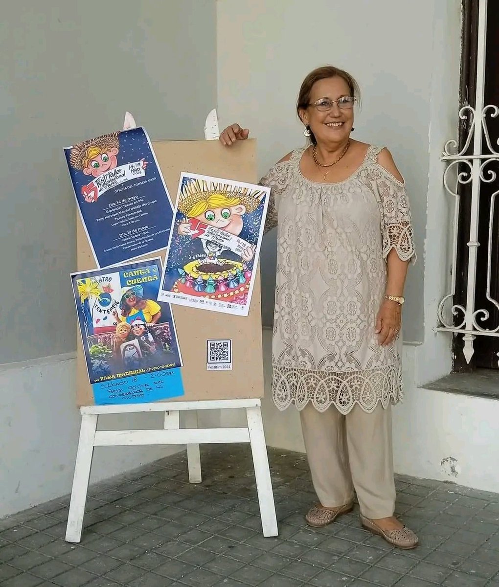 MarreroOsbel's tweet photo. Los primeros en visitar la Exposición TITERES EN PIÉ fue un grupo de niños de la Escuela República de Costa Rica que además de la Expo escucharon a la narradora Ileana Hernández que los deleitó con unos de sus cuentos.
#festitim2024 
#CulturaMatancera
@gpppmatanzas https://t.co/C6oekEIJUH