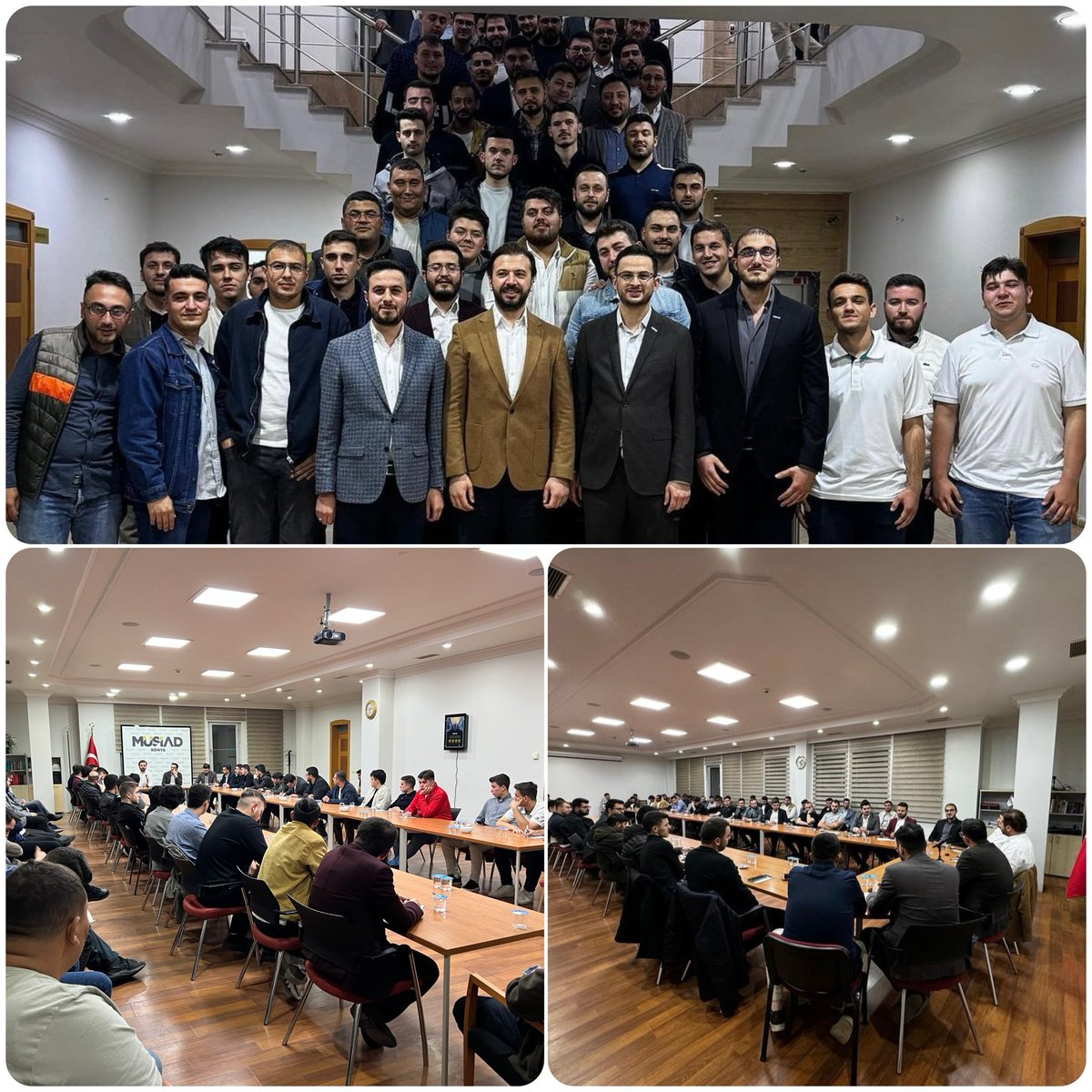 Genç MÜSİAD Konya (<a href="/gmkonya/">Genç MÜSİAD Konya</a>) tarafından tertip edilen, Tecrübe Paylaşımı kapsamında genç müteşebbis dostlarımızla bir araya geldik.