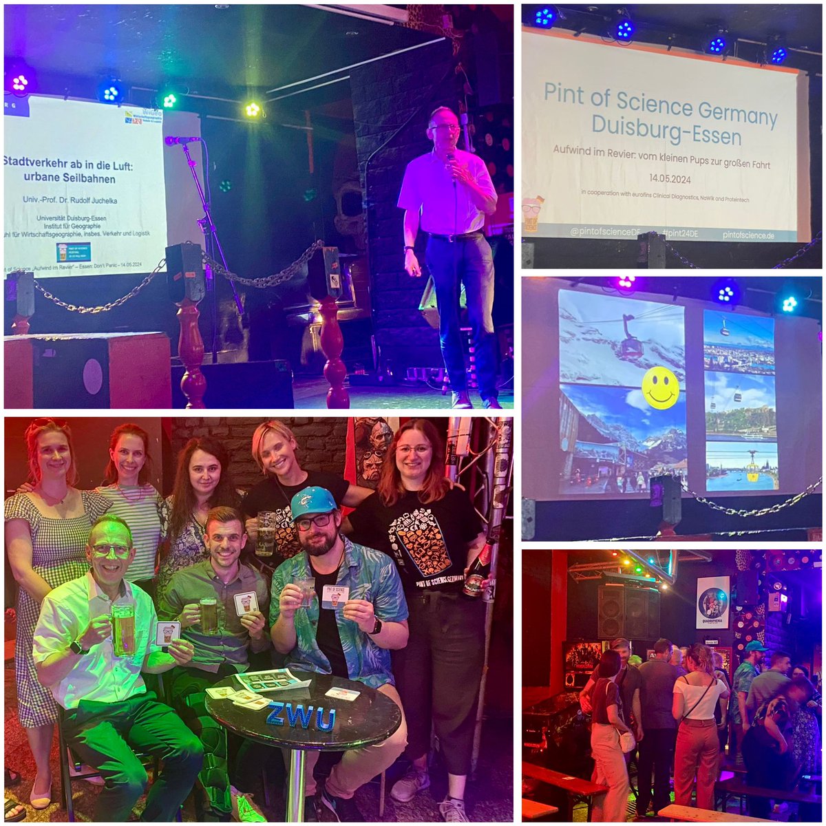 UDE-WIGEO (@udewigeo) on Twitter photo Gestern Abend im Don’t Panic in Essen: <a href="/pintofscienceDE/">Pint of Science Germany e.V.</a> mit Prof. Juchelka zu urbanen #Seilbahnen als Element der #Verkehrswende sowie mit <a href="/DennisSchmiege/">Dennis Schmiege</a> und <a href="/AlexJProbst/">ᴀʟᴇx ᴘʀᴏʙꜱᴛ</a> - toller Abend , super Fragen/Diskussion (und auch das Bier war 👍) - Danke an das Organisationsteam Gestern Abend im Don’t Panic in Essen: <a href="/pintofscienceDE/">Pint of Science Germany e.V.</a> mit Prof. Juchelka zu urbanen #Seilbahnen als Element der #Verkehrswende sowie mit <a href="/DennisSchmiege/">Dennis Schmiege</a> und <a href="/AlexJProbst/">ᴀʟᴇx ᴘʀᴏʙꜱᴛ</a> - toller Abend , super Fragen/Diskussion (und auch das Bier war 👍) - Danke an das Organisationsteam