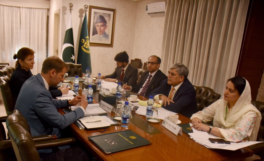 The 6th Round of Pakistan-Latvia Bilateral Political Consultations (BPC) were held in Islamabad today. Additional Foreign Secretary (Europe), Ambassador Shafqat Ali Khan, led the Pakistani side, while Deputy State Secretary-Political Director, Ministry of Foreign Affairs, Andžejs