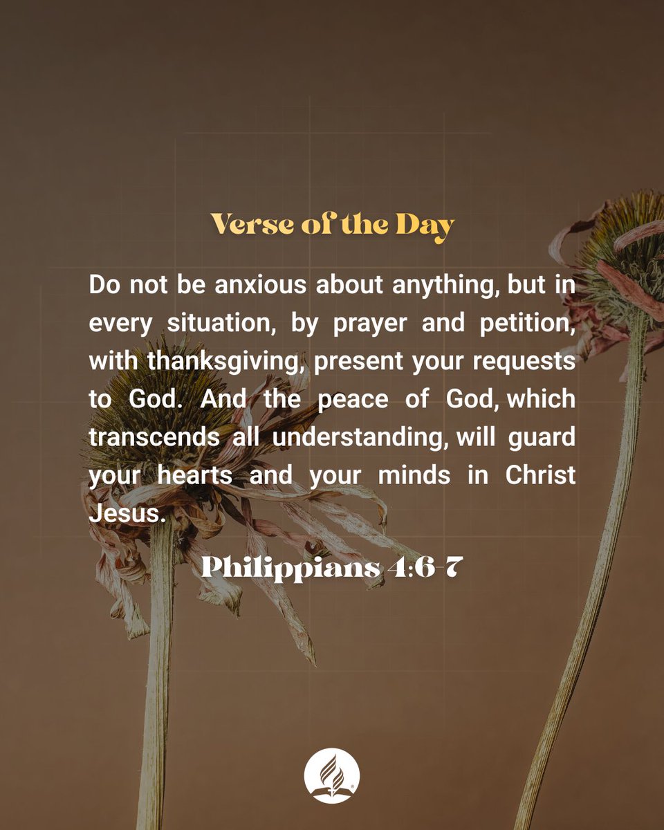 Have you ever experienced the peace that transcends understanding? Remember, no matter what we face, we can turn to prayer and thanksgiving to find peace that surpasses all understanding. #VerseOfTheDay #Philippians4 #Prayer #Peace #Faith #BibleVerse #DailyDevotion