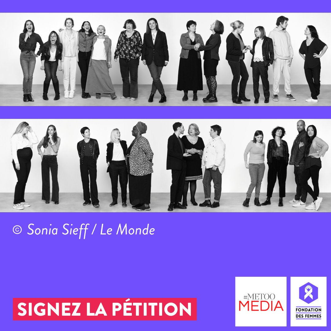 #MeToo persiste et signe !
Nous avons parlé, nous avons dénoncé mais rien n’a changé.
Maintenant on s'unit, maintenant on agit, nous exigeons la fin de l’impunité. 
Signez la pétition : fondationdesfemmes.org/petitions/meto…

#MaintenantOnAgit