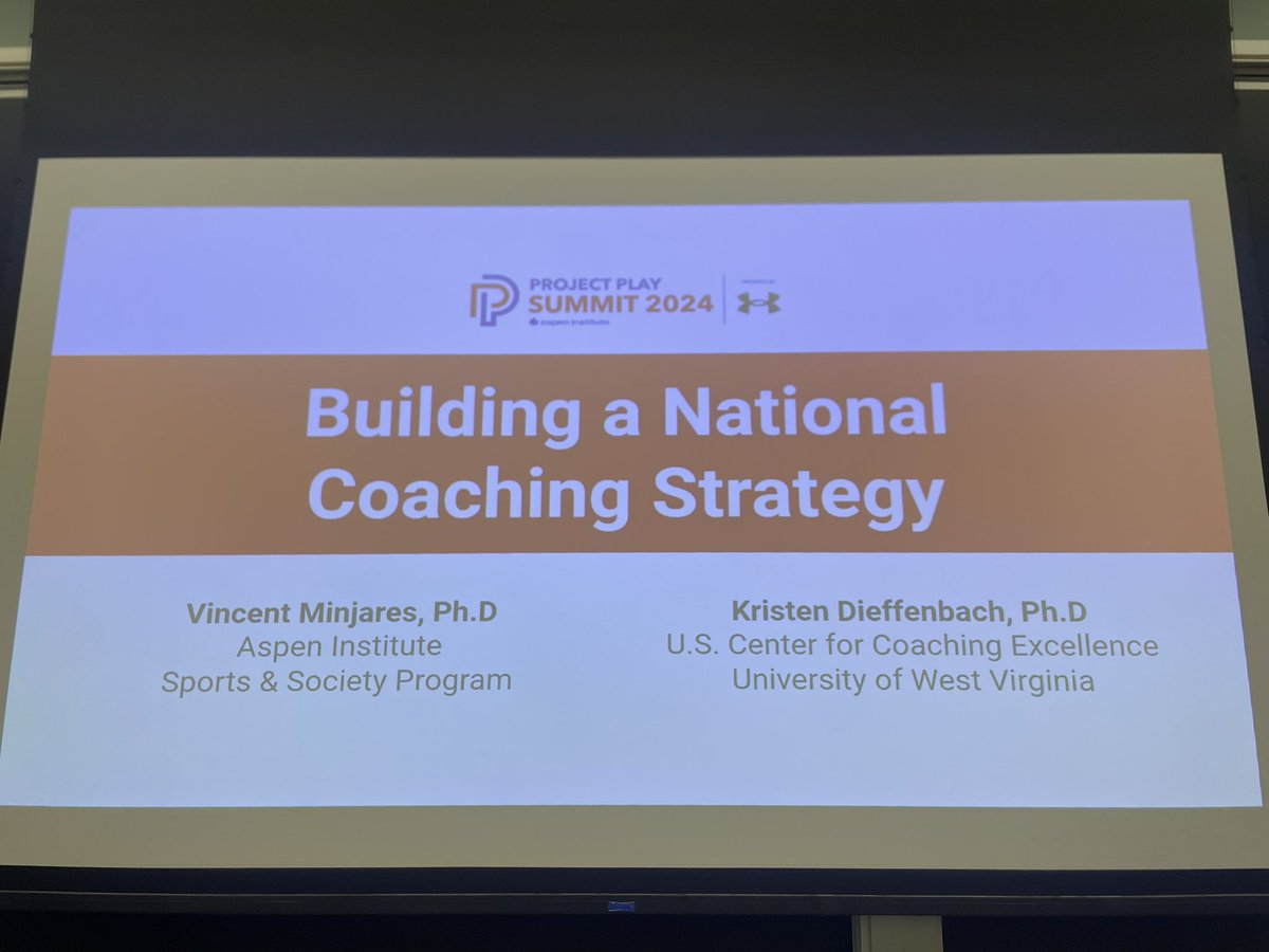 MillionCoaches's tweet photo. We’ve been waiting all week for this #ProjectPlay session! @AspenInstSports https://t.co/jLHVeGDgpy