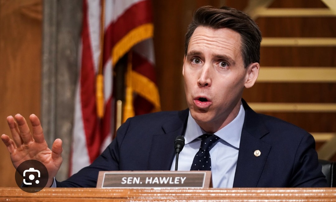 What's the first thing you think of when you see Josh Hawley?