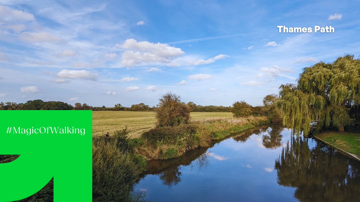 Check out another #TOPWALK for #NationalWalkingMonth: William from our head office recommends the Thames Path. With its year-round beauty and riverside charm, he says it's a must for nature lovers. You'll see signposts funded by our Ramble Worldwide Outdoor Trust! #MagicOfWalking