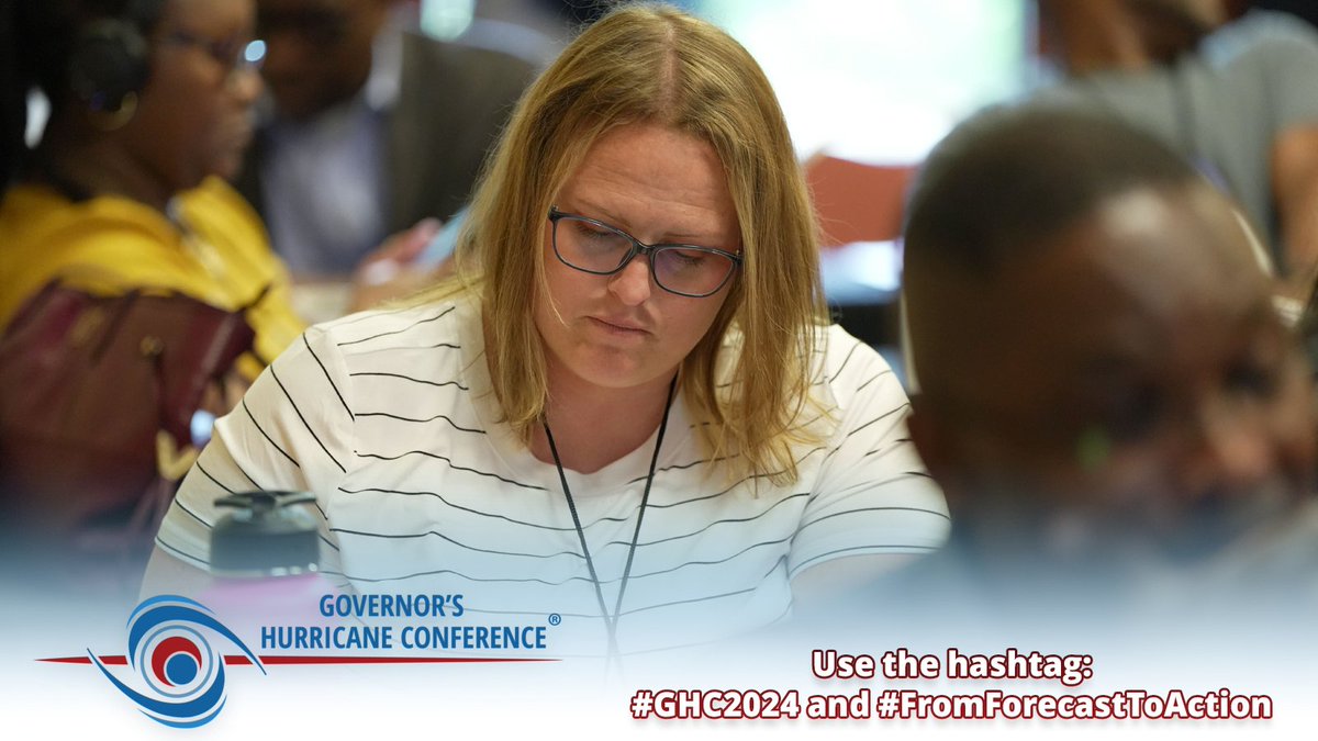 Here's a recap from yesterday's training session at the Governor's Hurricane Conference! Use the hashtag: #GHC2024 and #FromForecastToAction to be featured here!
