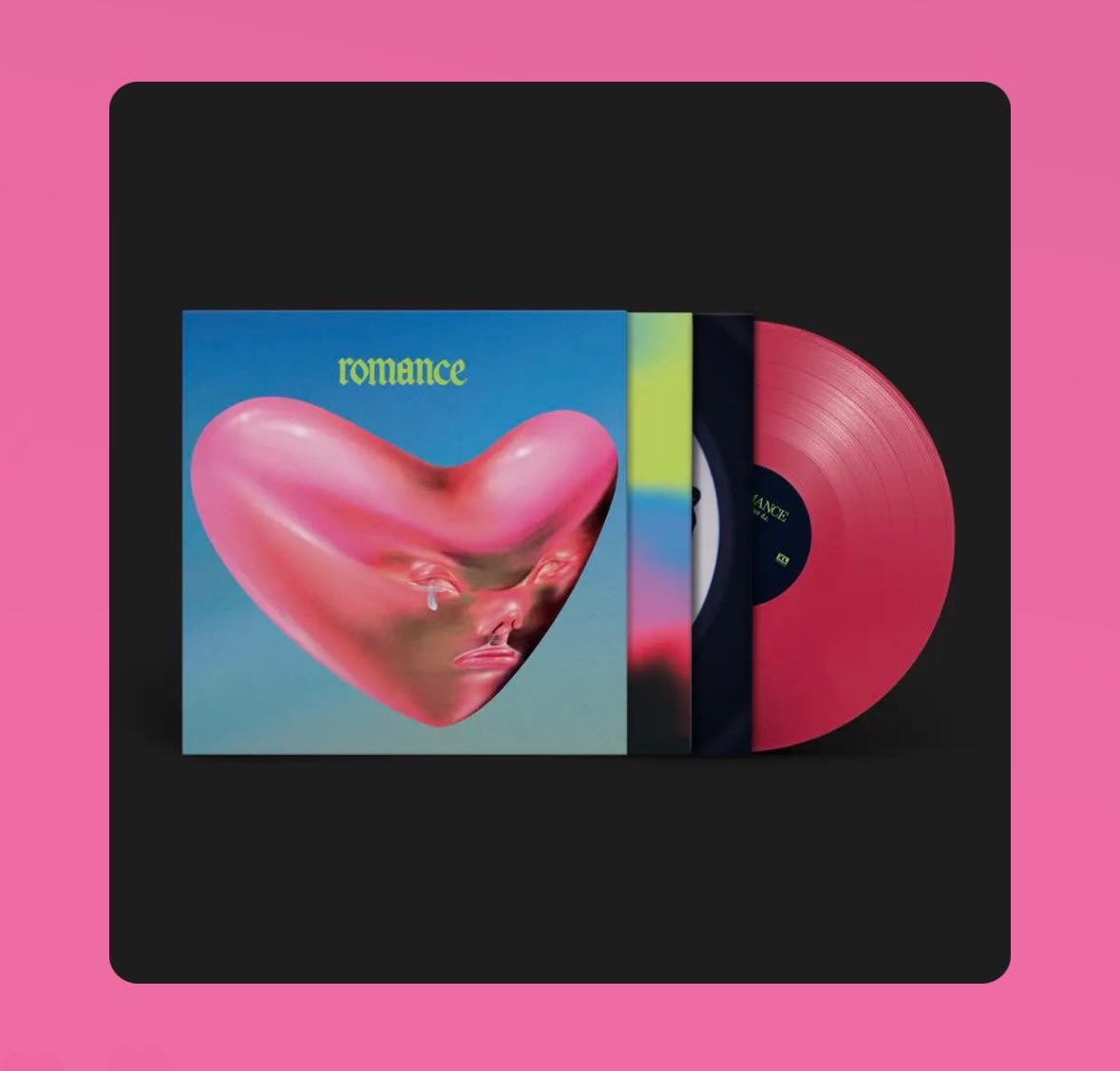 Limited number of pink vinyl available from @RoughTrade. roughtrade.com/en-gb/product/…