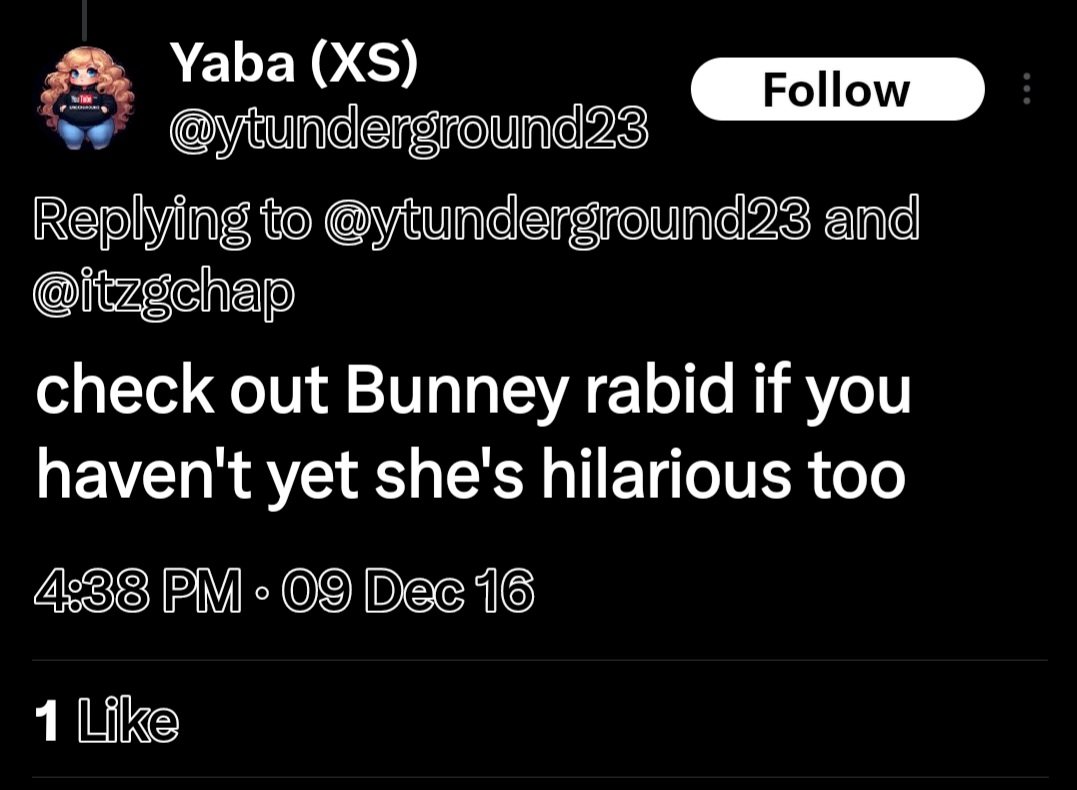 RICHNIXEATSASS's tweet photo. well, it seems like bunney the #1 support groupie and mod of the discord has a history of grifting too! according to yaba she was grifting anyway, back when bunney apparently had her very own channel! 
OGDC? more like OGGG
OG grift gang 🐄🐄🐄 https://t.co/e0cs0AiDnN