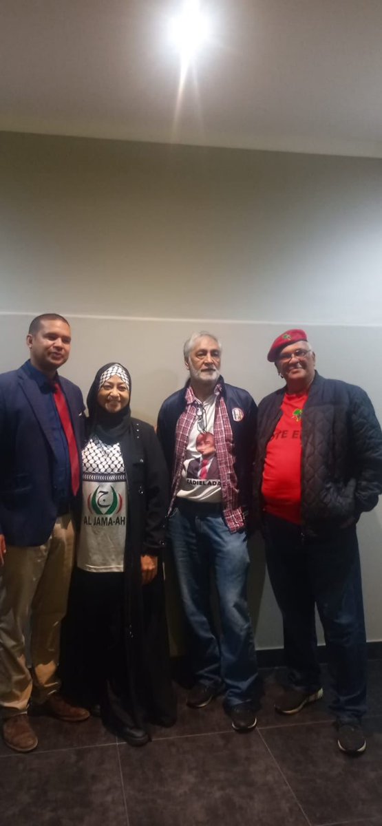 As the dedicated principal of Heathfield High School, Wesley Neumann continues to fight his persecution by the DA-led WCED

Al Jamaah Premier candidate Prof. Haron and Adv. Shameemah Salie continues the  parties support to Wesley Neumann at interlocutory proceedings Labour Court