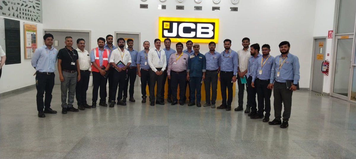 CLI, Mumbai conducted one day In-plant training programme at JCB India limited , Talegaon , Pune on 14.05.2024.