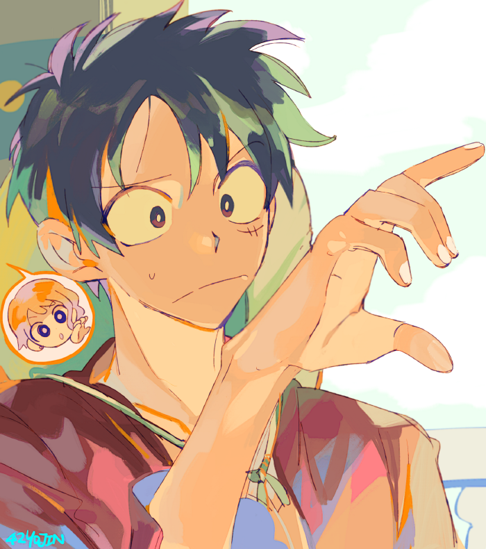 42Yojin's tweet photo. ASL🧡💙❤️
#ONEPIECE https://t.co/BAdLywvJOE