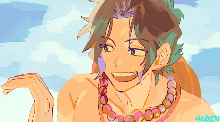 42Yojin's tweet photo. ASL🧡💙❤️
#ONEPIECE https://t.co/BAdLywvJOE