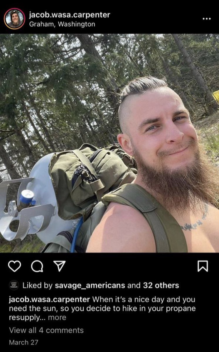 Unfortunately, Today we start the day with a reminder to please.

Please. Reach out if you need help, need to talk. Need anything. 

Jacob Carpenter, A Force Recon Marine that came out to do PT with us in summer of 2022 took his own life recently. 

I barely knew the man. But he