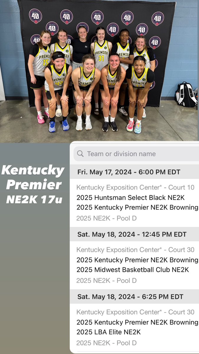 Come check me out a The Classic! @KentuckyPremier @coacheb04 @LTB_CU @UPIKE_WBB @AsburyWHoops @JUTNWBB @JUCoachLawhon @SpaldingWBB @BUKnightsWBB @Kylee_Gorby @riseupsports1 @alyxwhite_ @PGHKentucky @PGHAkeem