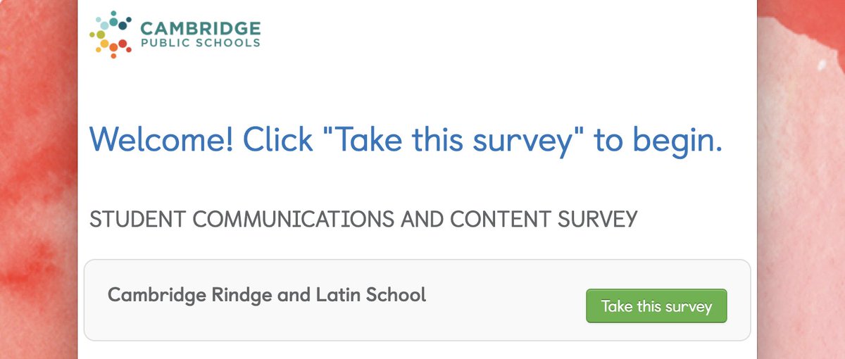 Attention CRLS Students! Your feedback is vital for enhancing our CPS district and school websites. Share your thoughts with us by taking this survey! Click here to get started: bit.ly/3ULxDHl