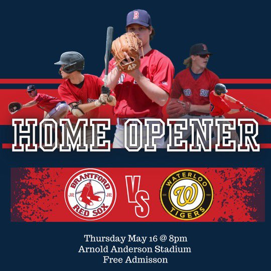 We are on the road tonight for the season opener in Waterloo!  Home opener is tomorrow.  Hope to see the seats full!