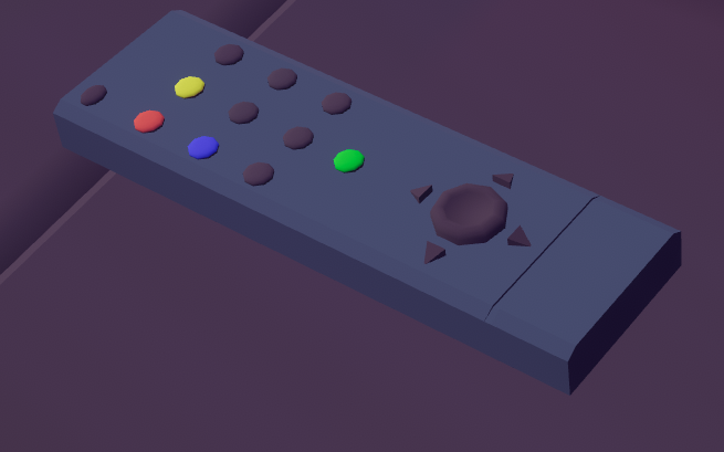 ZippinVR's tweet photo. @faraway_mari Place the TV remote in the window's light and colours will show up on the remote buttons. The coloured buttons correspond to the pc code. (e.g,  In the attached picture the code will be 4012, its always random so you'll have to figure it out on your instance) https://t.co/IOIV0yXxxG