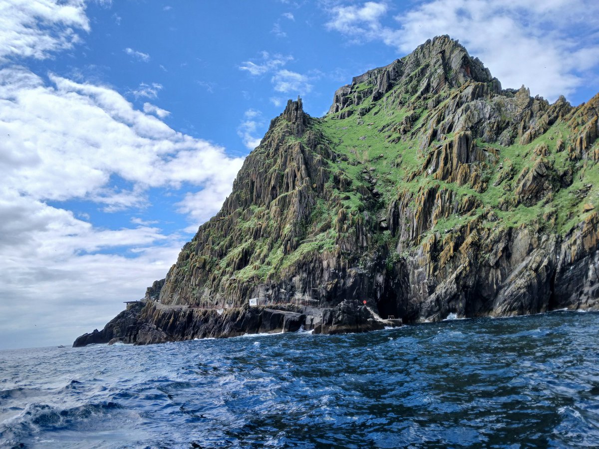 Two attempts and one sick bag later, I finally made it onto Skellig Michael. A special day in a truly special place.