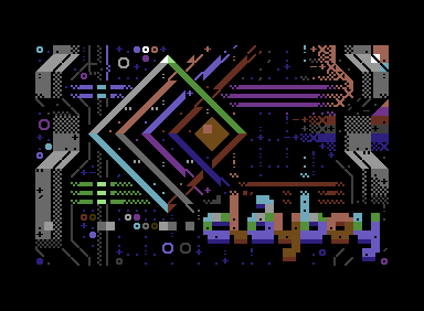 #PETSCII #C64 #COMMODORE64 #GRAPHICS                                                                                                                                            
'Finnish Gold Tribute' by Clayboy (2024)