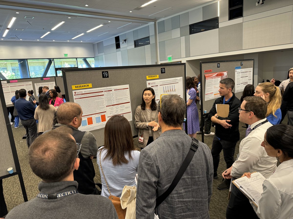 The 10th annual Stanford Resident/Fellow Quality Improvement & Patient Safety Symposium was held in early May. Two neurology posters won awards - tackling language barriers in ED care and outpatient wait times. Another received honorable mention for evaluating genetic testing use
