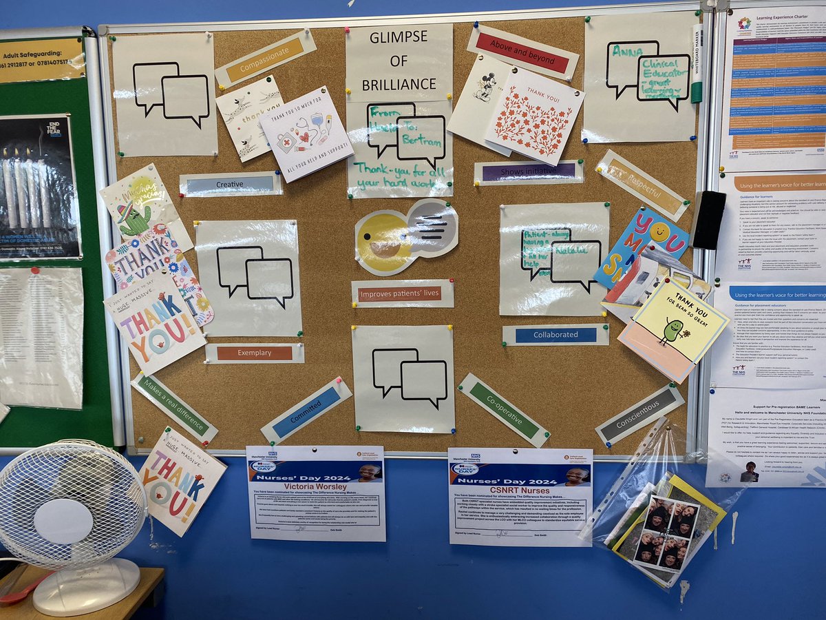 Lara S (@lara_ot) on Twitter photo Our new Trafford CSNRT GOB - ‘glimpse of brilliance’ board in the office where we can put our lovely cards and compliments from colleagues, patients and families 😇 @haylz_bailz <a href="/TLCOPhysio/">Trafford Physiotherapy</a> <a href="/TraffordOTs/">Trafford Occupational Therapists</a> <a href="/TraffordLCO/">Trafford Local Care Organisation</a> <a href="/MFTnhs/">MFT NHS</a> <a href="/TraffordSLT/">Trafford Speech and Language Therapy</a> Our new Trafford CSNRT GOB - ‘glimpse of brilliance’ board in the office where we can put our lovely cards and compliments from colleagues, patients and families 😇 @haylz_bailz <a href="/TLCOPhysio/">Trafford Physiotherapy</a> <a href="/TraffordOTs/">Trafford Occupational Therapists</a> <a href="/TraffordLCO/">Trafford Local Care Organisation</a> <a href="/MFTnhs/">MFT NHS</a> <a href="/TraffordSLT/">Trafford Speech and Language Therapy</a>