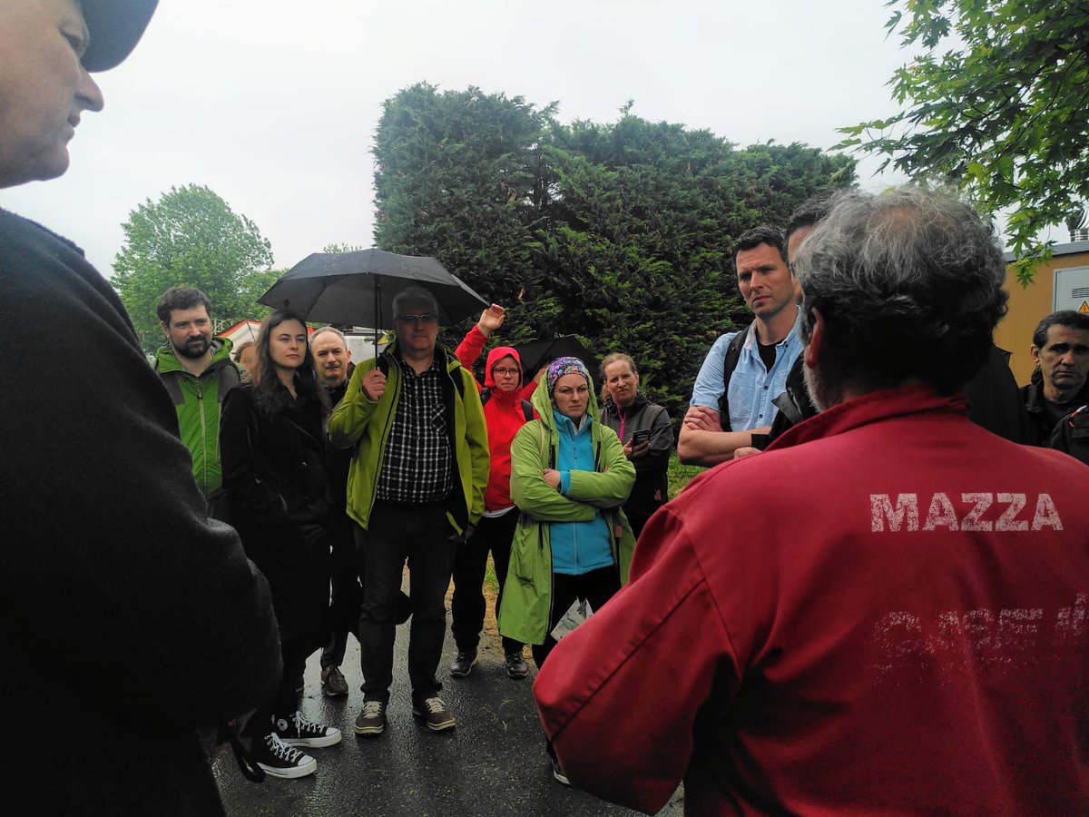 Today the EFSA Plant Pest Surveillance Network did a technical visit to the Rodolfi factory. Then, the Emilia-Romagna regional plant protection service presented the delimiting survey strategy in the Vicofertile region for Ralstonia pseudosolanacearum #Ralstonia #PlantHealth